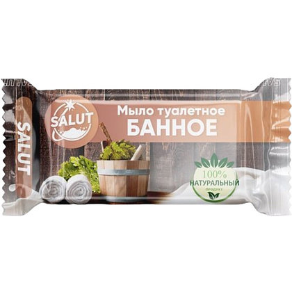 Мыло туалетное Банное, 100 г