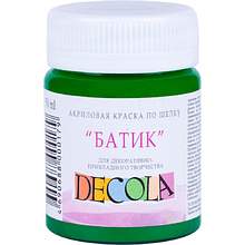 Краска акриловая по шелку перламутровая "Декола"