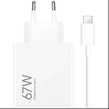 Сетевое зарядное устройство Xiaomi 67W HyperCharge Combo, MDY-12-EH, Type-A