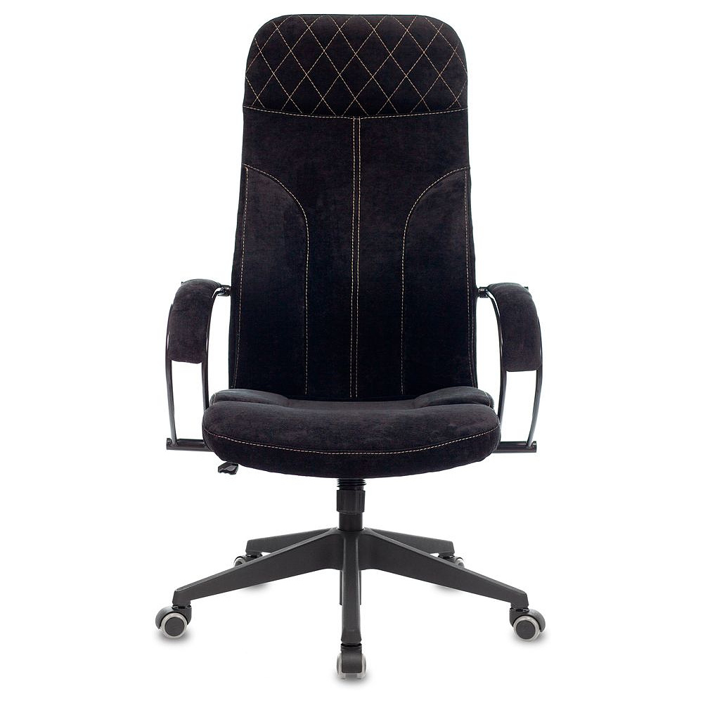 Кресло для руководителя Бюрократ "CH-608Fabric", ткань, пластик, черный - 2