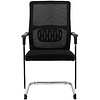 Кресло для посетителей EVERPROF EP-510 сетчатая ткань, черный - 2