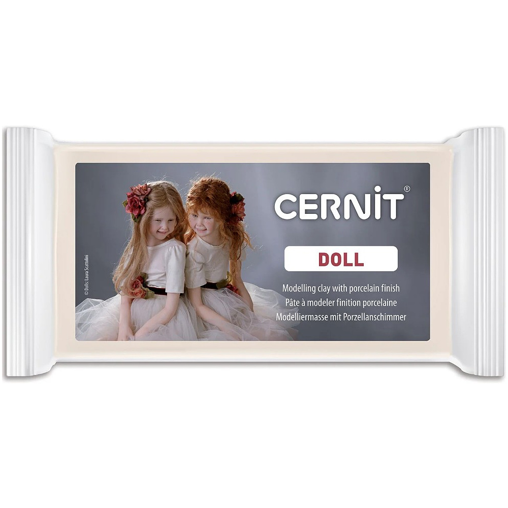 Полимерная глина "Cernit DOLL", 500 г, светло-розовый