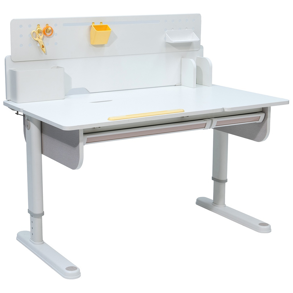 Полка Ergosmart Wooden Space, 1150х382 мм, с подставкой для книг - 4