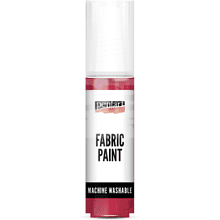 Краски для текстиля "Pentart Fabric paint", кармин, банка