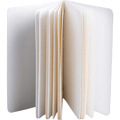 Скетчбук для графики "GrafArt white", 20 листов, 15х20 см, 160 г/м2, черный - 5