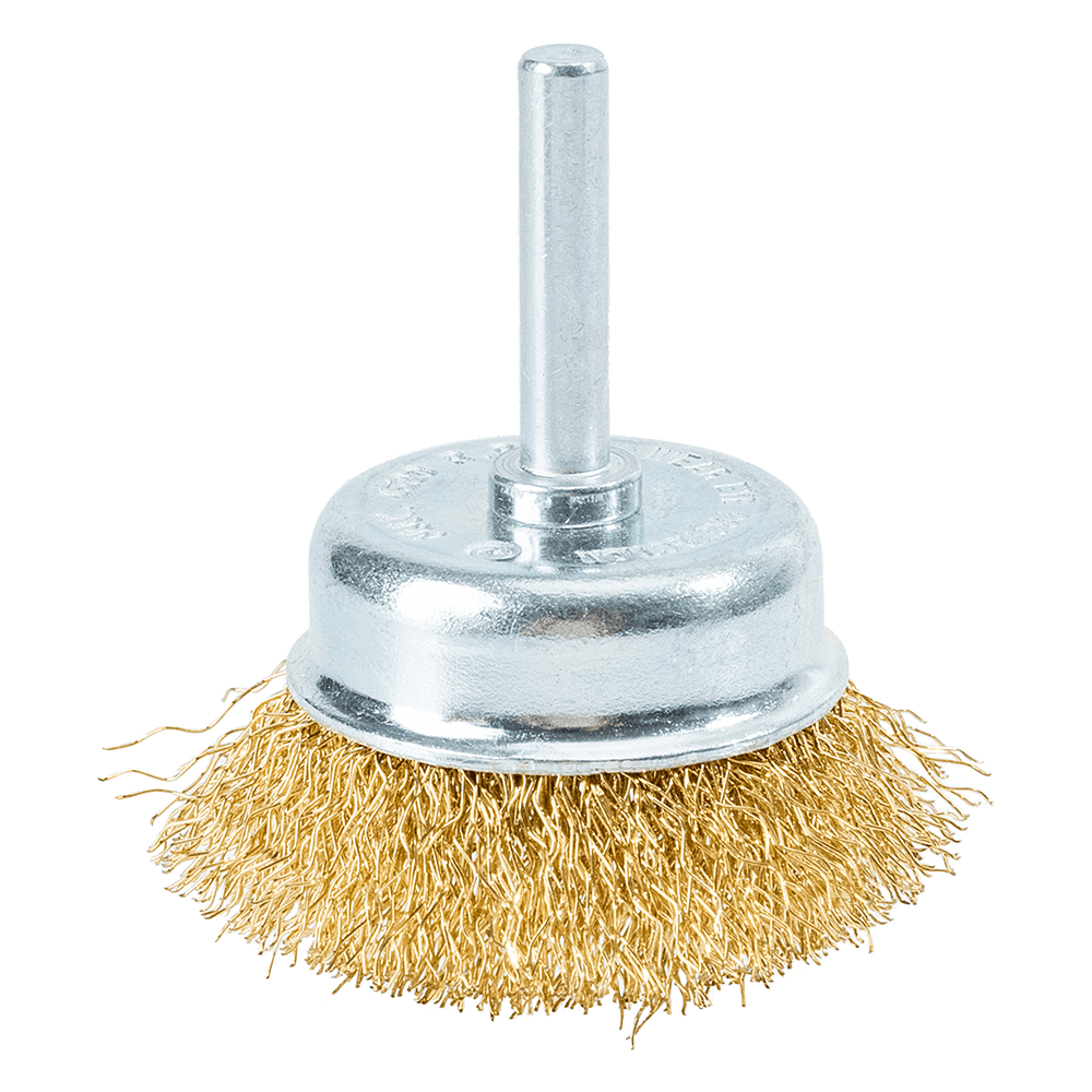 Щетка для дрели Deli YS EDH-GSS075-E3, чашечная, проволочная