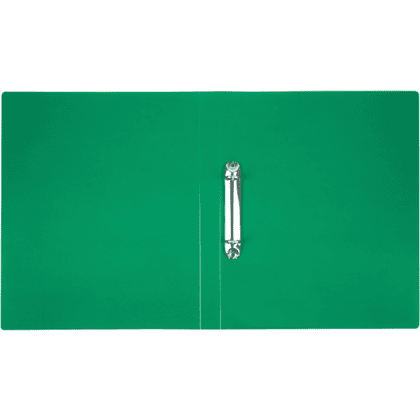 Папка "СТАММ" на 2 кольца, А4, пластик, зеленый - 2