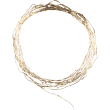 Гирлянда электрическая LED "Нить" с насадками "Роса", 10 м