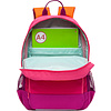 Рюкзак школьный "Grizzly", розовый, оранжевый - 5