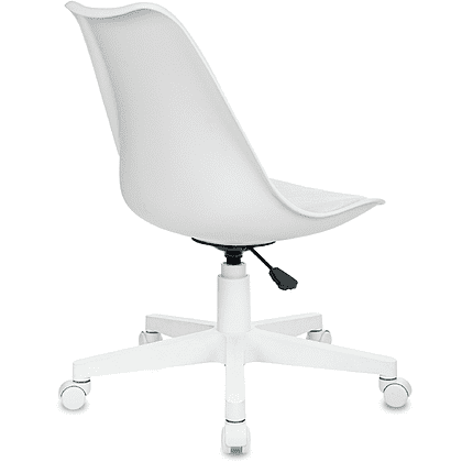 Кресло для персонала Бюрократ CH-W333 Velvet 20, ткань, пластик, молочный - 4