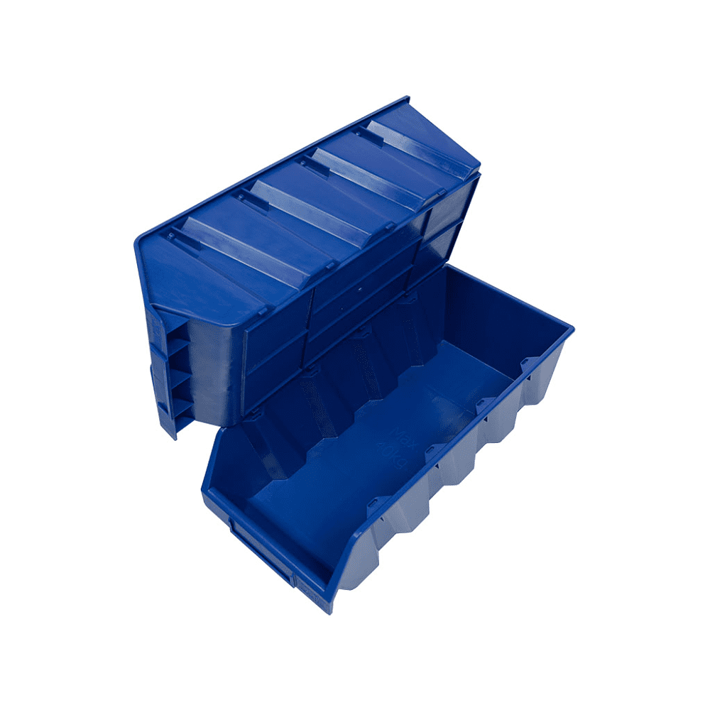 Ящик пластиковый "Практик", 500x230x150 мм, синий - 6