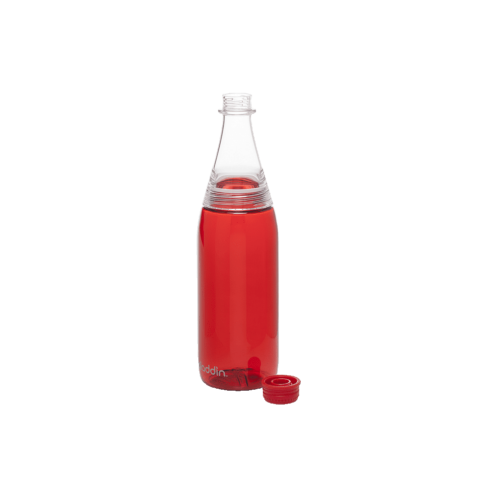 Бутылка для воды "Fresco Twist & Go Bottle", пластик, 700 мл, красный, прозрачный - 2