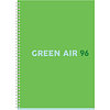 Тетрадь "Green air", А4, 96 листов, клетка, ассорти - 6