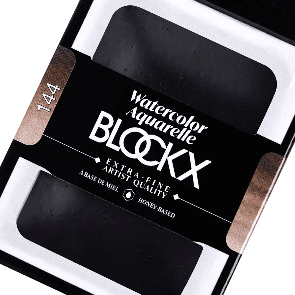 Краски акварельные "Blockx. Giant pan", 144 сепия, 18 мл., кювета - 3