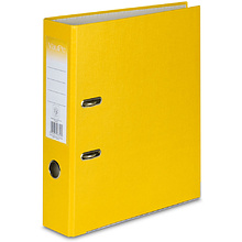 Папка-регистратор "VauPe", А4, 50 мм, ПВХ Эко,  желтый