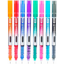 Набор ручек-роллеров "Think", 8 шт, разноцветный