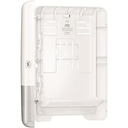 Диспенсер для полотенец листовых "Tork Xpress Multifold H2", ABS-пластик, белый (552000-38) - 3