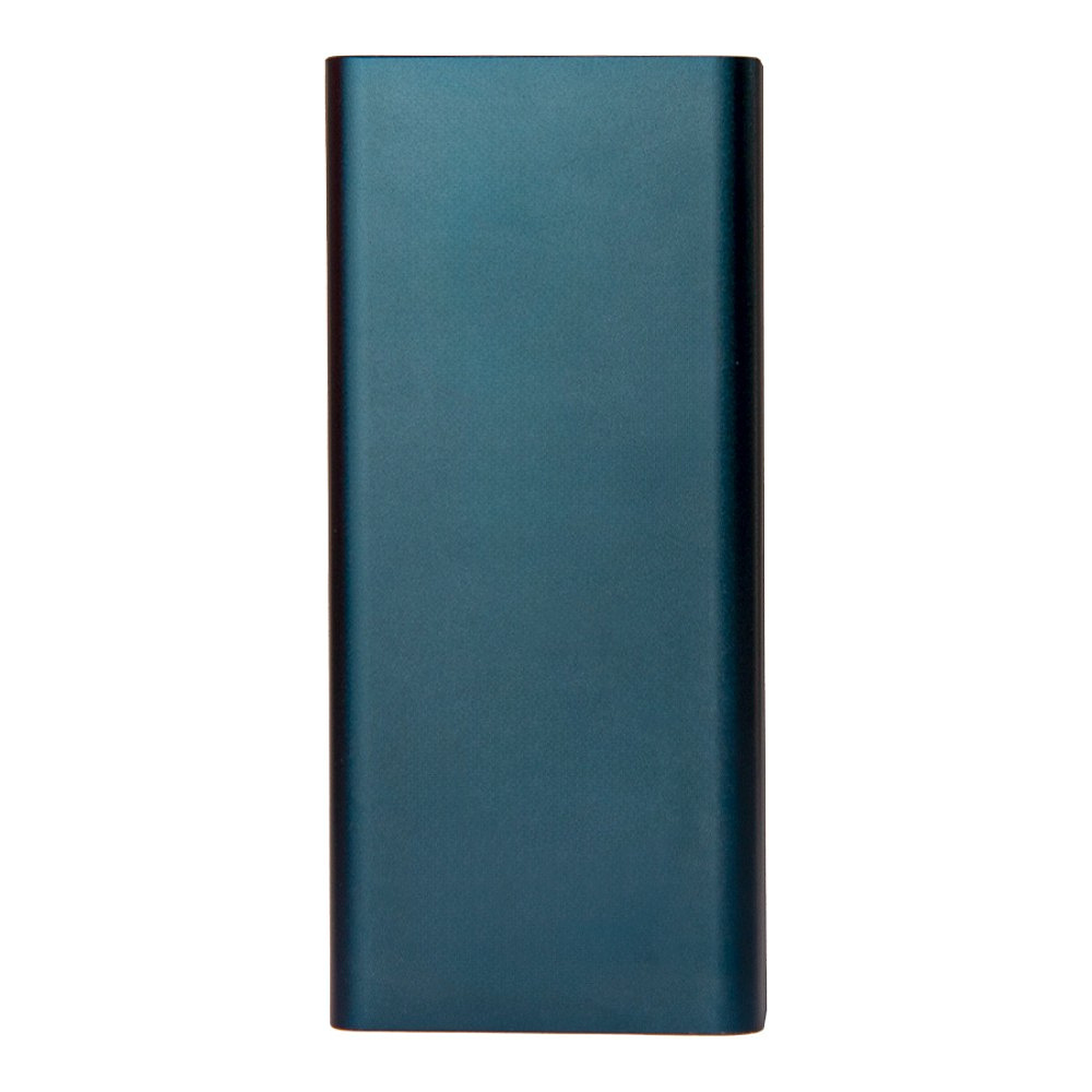 Внешний аккумулятор Power Bank "Iron line 20", 20000 mAh, металл, синий - 2