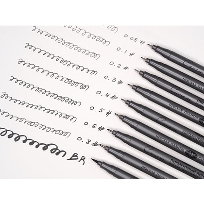 Ручка-лайнер "Сонет", 0,8 мм, черный - 2