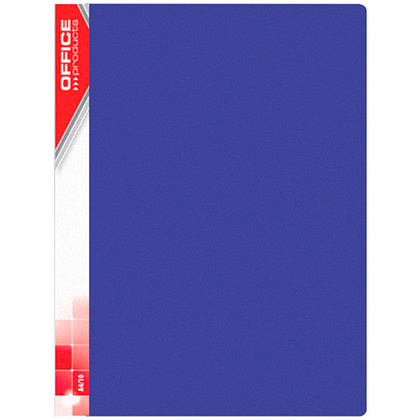 Папка c файлами "Office Product", 40 карманов, синий