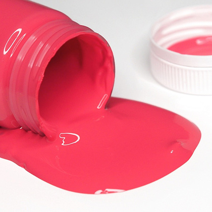 Краска акриловая глянцевая "Декола", 390 арбузная, 50 мл., банка - 3