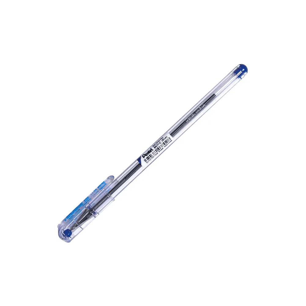 Ручка шариковая "ВК 77", 0.7 мм, прозрачный, стерж. синий