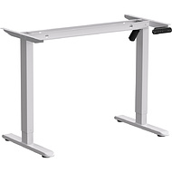 Каркас стола с электроприводом одномоторный AOKE, Well Desk BASIC, белый (AK-LCSM01ST-M60)