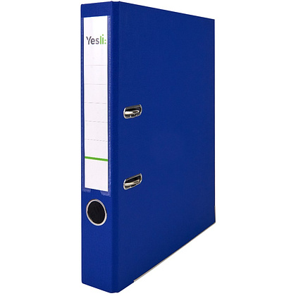 Папка-регистратор "Yesli:", А4, 50 мм, ПВХ, синий