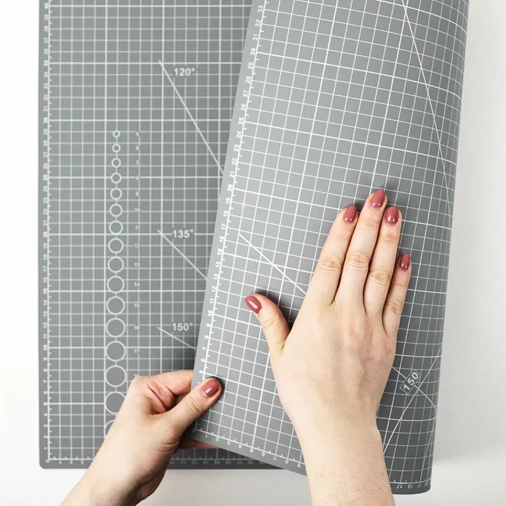 Коврик для резки "Малевичъ", А1, пятислойный, серый - 10
