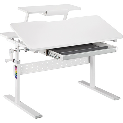 Стол Ergosmart E601S GREY, 900х600х(540-760) мм - 3