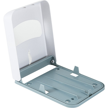 Диспенсер BXG-CD-8019 для бумажных покрытий на унитаз, белый - 3