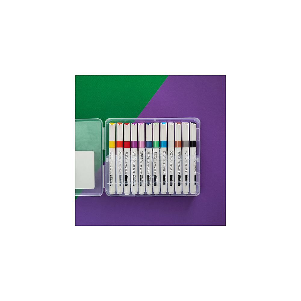 Набор маркеров художественных "Sketch&Art", 12 штук - 2