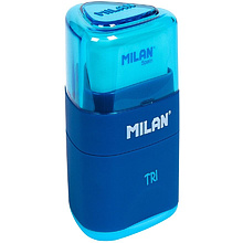 Точилка Milan "Tri" с ластиком