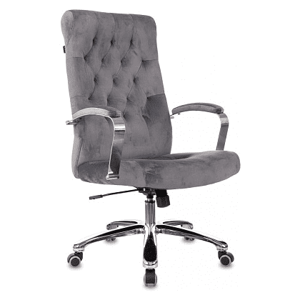 Кресло компьютерное Бюрократ T-9928SL Fabric, ткань, серый