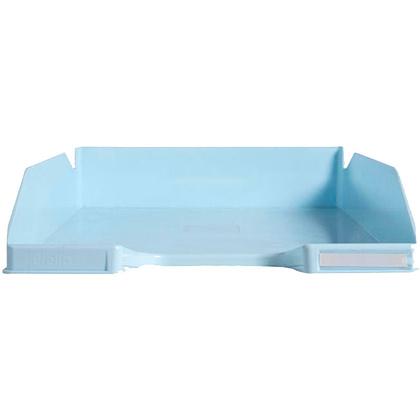 Лоток для бумаги горизонтальный "Aquarel", голубая пастель - 2