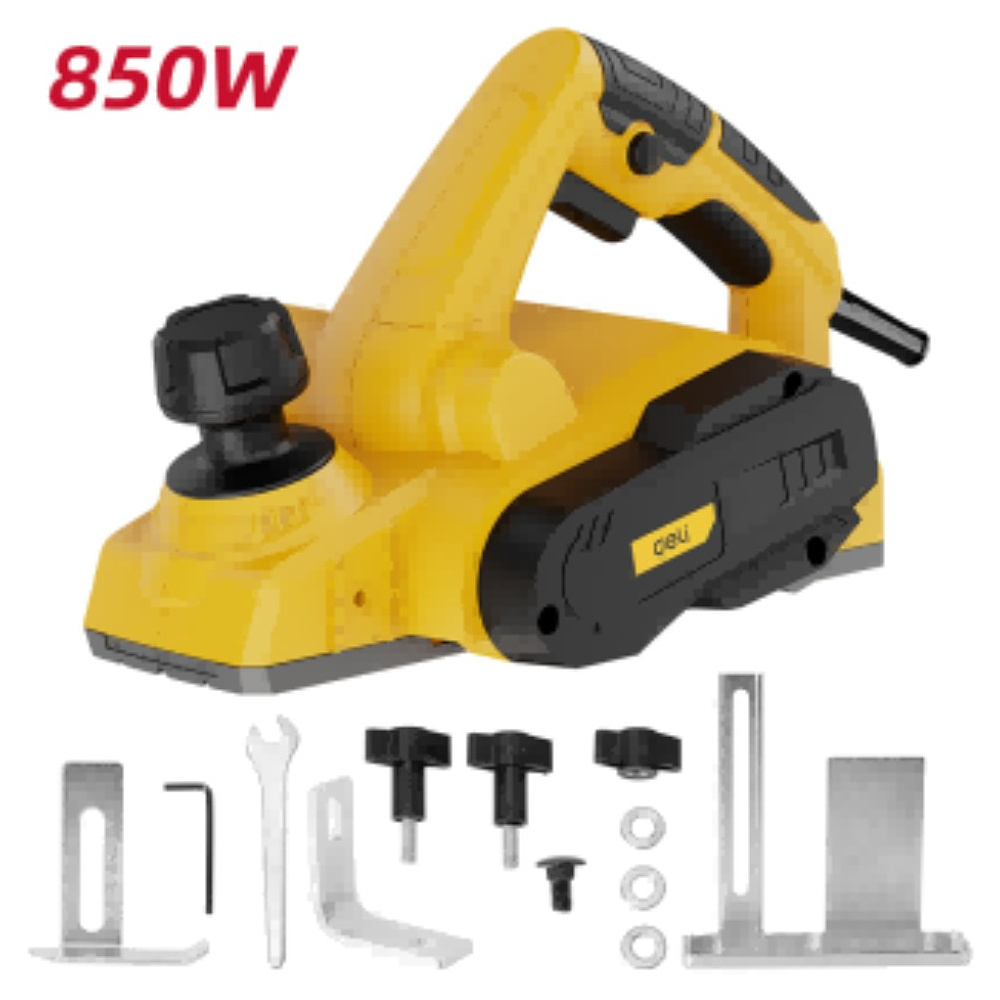 Рубанок электрический  Deli YS EDC592, сетевой, 850 Вт, 17000 об/мин., 82 мм., 2,5 мм - 2