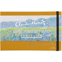 Скетчбук для акварели "Claude Monet - Field of Yellow Irises"