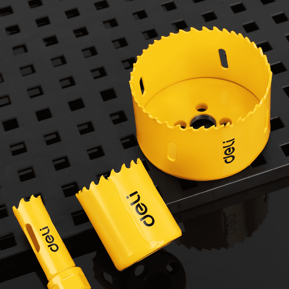 Коронка биметаллическая Deli YS EDH-SKK076-E1, 76 х 38 мм, М14 - 3