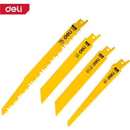 Набор пилок Deli YS EDH-WJT010-EH1, для лобзика и сабельной пилы, 10 шт - 3