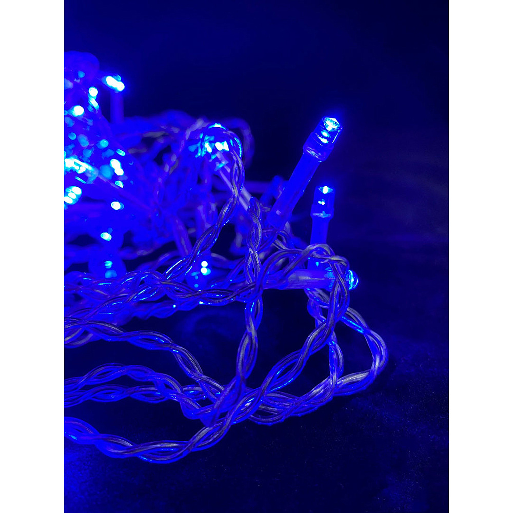 Гирлянда LED "Занавес", 2x2 м, синий - 2