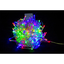 Гирлянда LED "Нить", прозрачный провод, 13.5 м, разноцветный