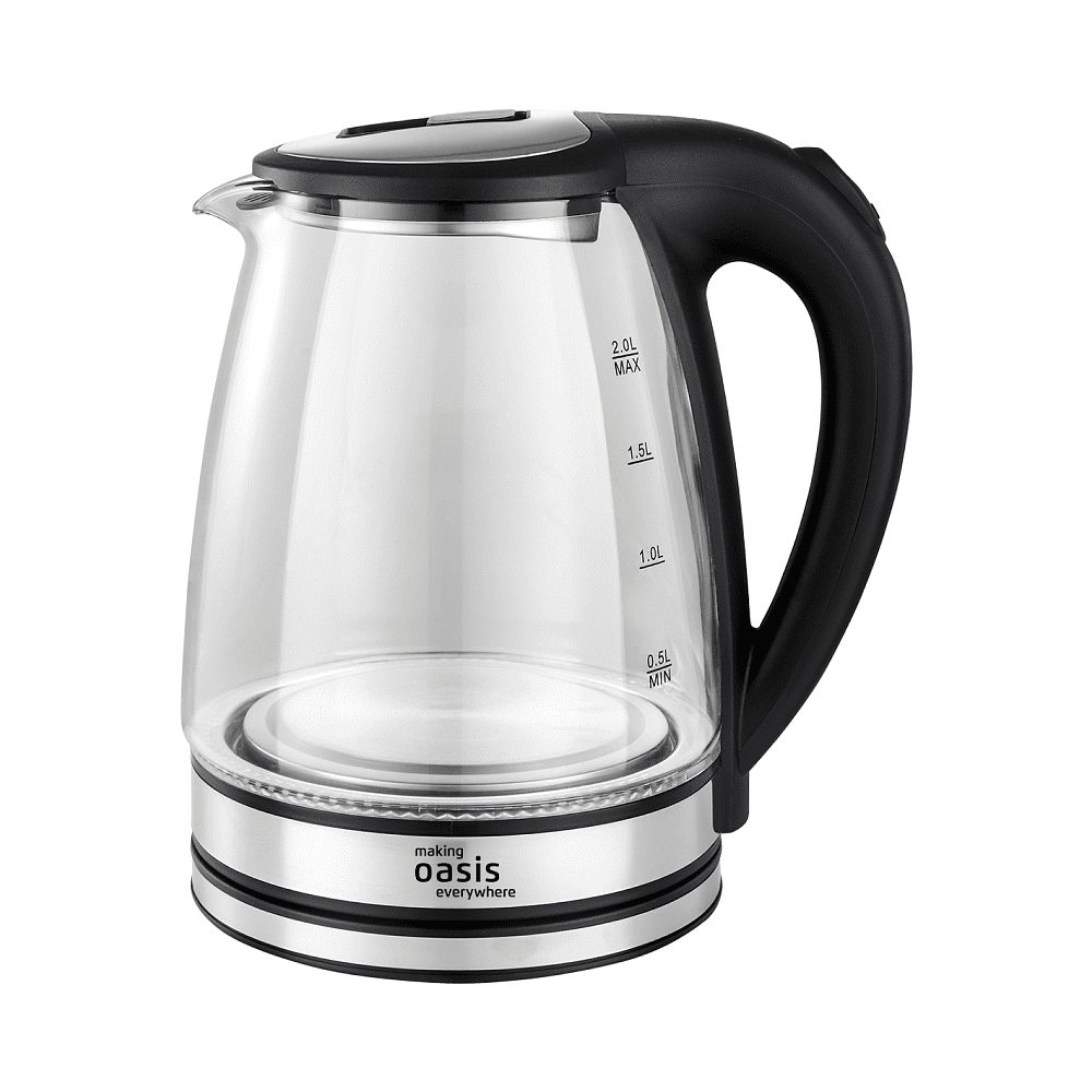 Электрочайник Oasis K-8GS, стекло