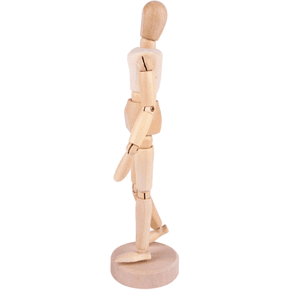 Манекен женский "Сонет", деревянный, 20 см - 3