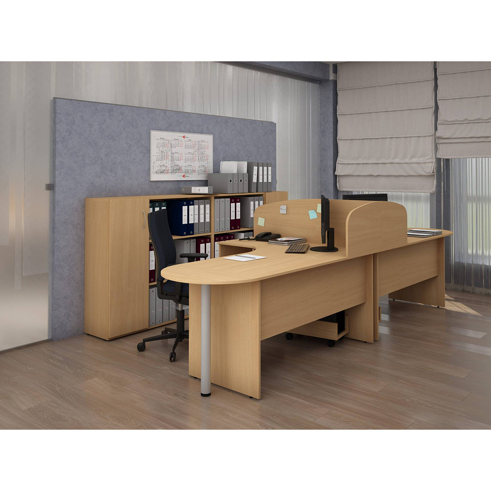 Коллекция Столица тумба приставная С-034/1, 400х500х730 мм, дуб сонома - 5