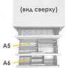 Шкаф картотечный "ТК7/3т", 1375x525x535 мм, (999712) - 2