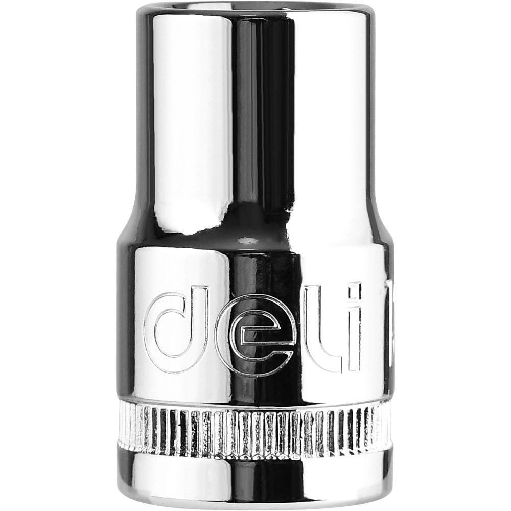 Головка торцевая шестигранная Deli YS EDQ4013 1/2", 13 мм, серебристый