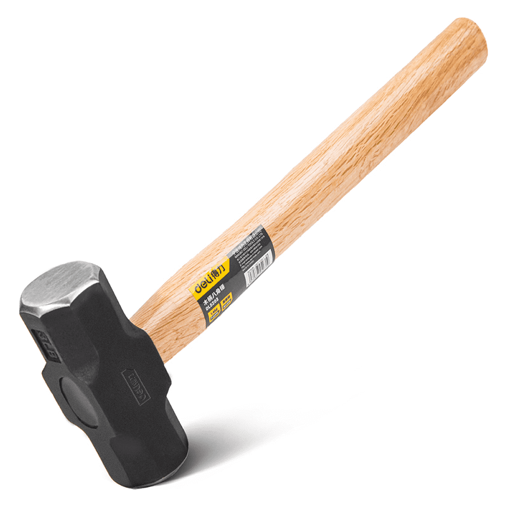 Кувалда Deli YS DL5203, 1.4 кг, деревянная рукоятка