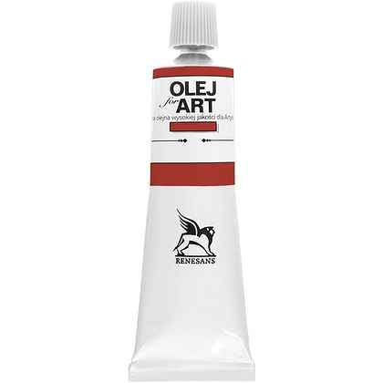 Краски масляные Renesans "Oils for art", 83 синопия, 60 мл, туба