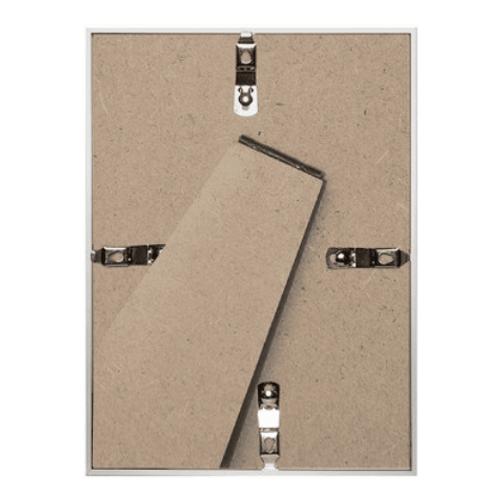 Фоторамка "Zebra", 10х15 см, алюминий, с ножкой, серебристый - 2