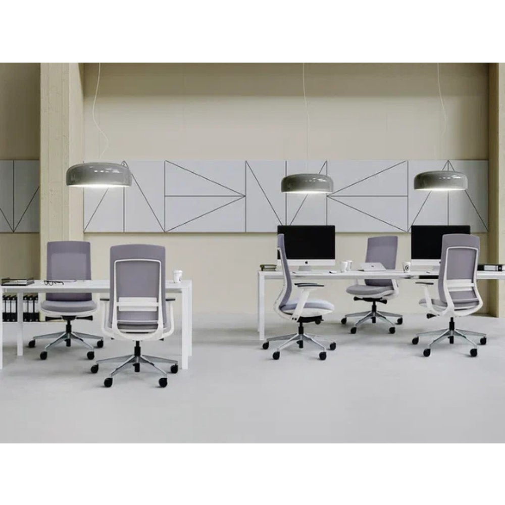 Кресло компьютерное SitZone E-VL002B-BS, сетка, ткань, пластик, серый - 15